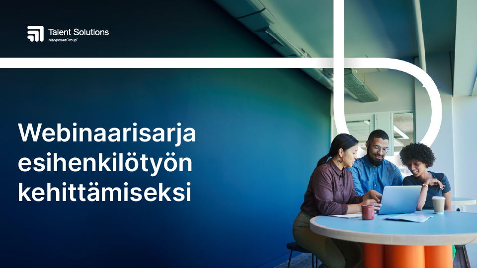 Webinaaritallenne: Webinaarisarja esihenkilötyön kehittämiseksi