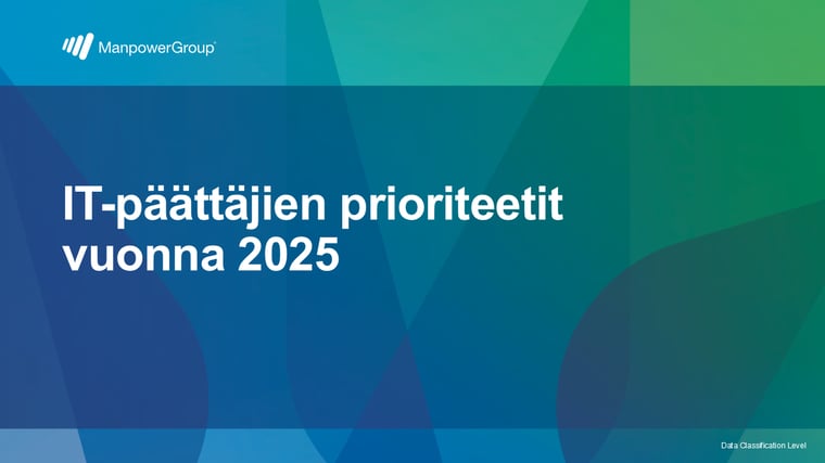 IT-päättäjien prioriteetit vuonna 2025