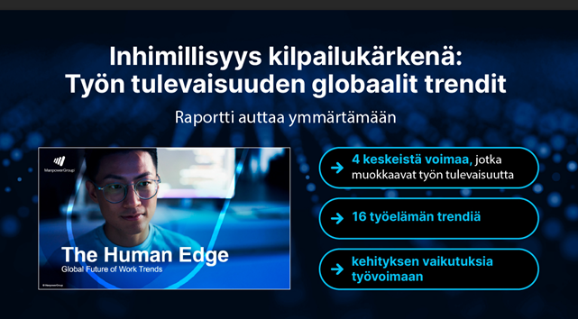 Vuoden 2026 työmarkkinoiden trendiraportti